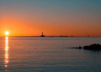 Sea Tour Gallipoli Sant'Andrea sunset